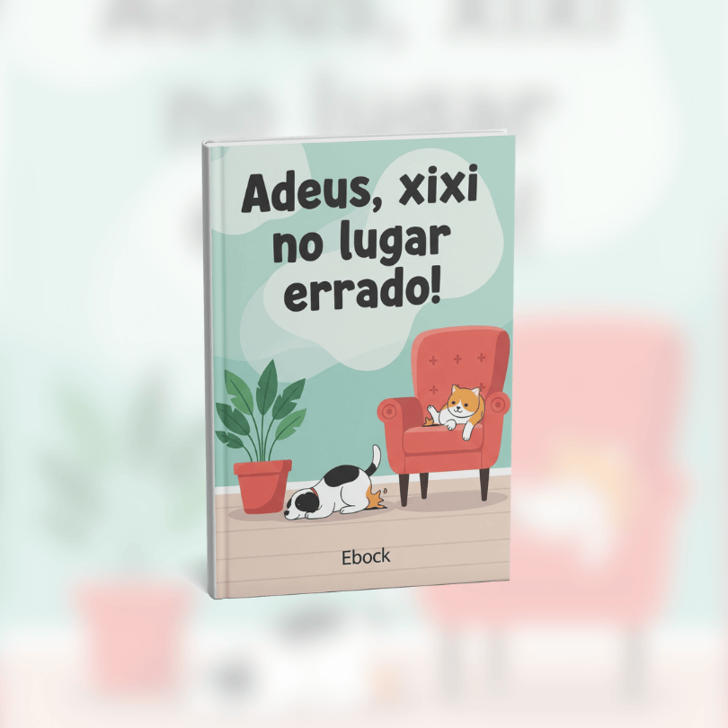 Adeus, xixi no lugar errado! E-book de adestramento.